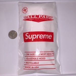 Supreme Ball Park Poncho, One size,